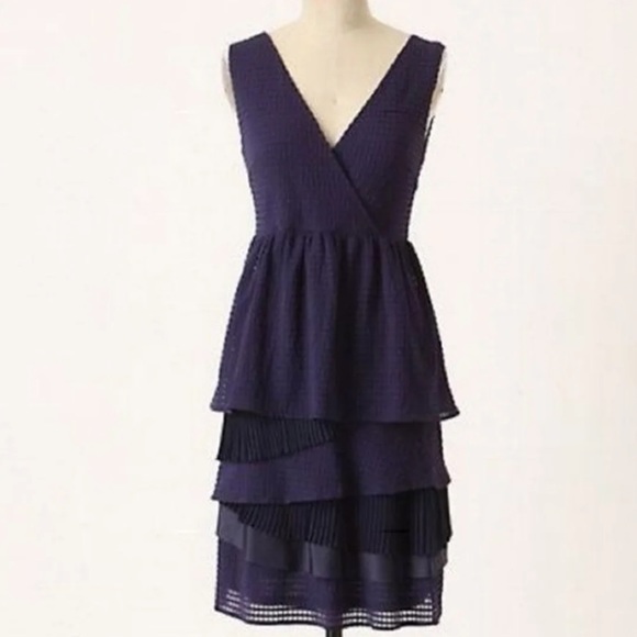 Anthropologie Ric Rac Tiered Flapper Dress - Picture 13 of 13